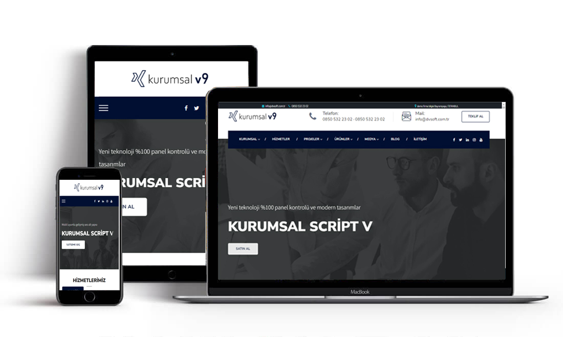 Kurumsal Firma Scripti V9